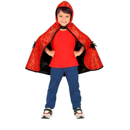 Widmann Kinderkostüm Superheld (Wendekapuzenumhang), 113 cm, 3 - 5 Jahre