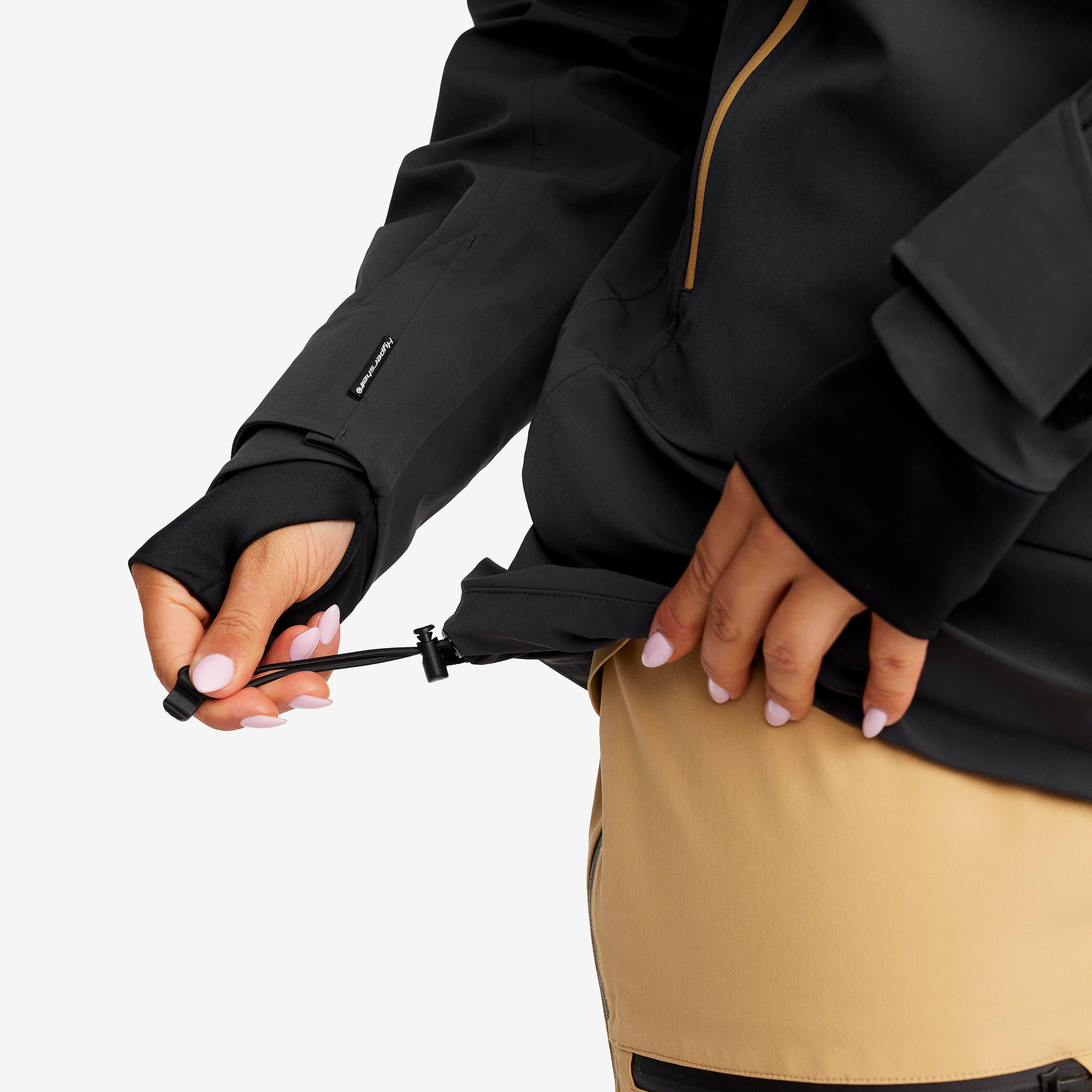 Atlas 3L Ski Jacket Dame Anthracite