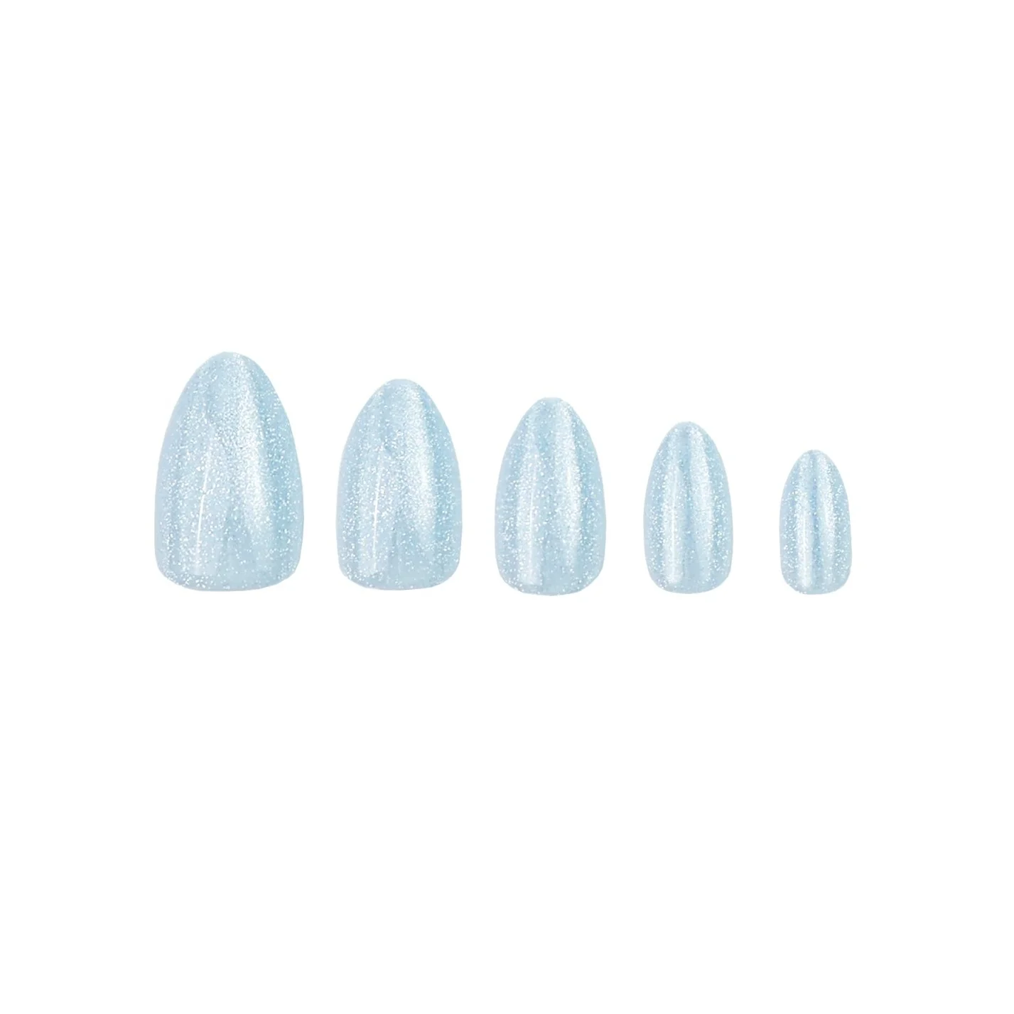 DUFFBEAUTY  Glacier Blue press on negle
