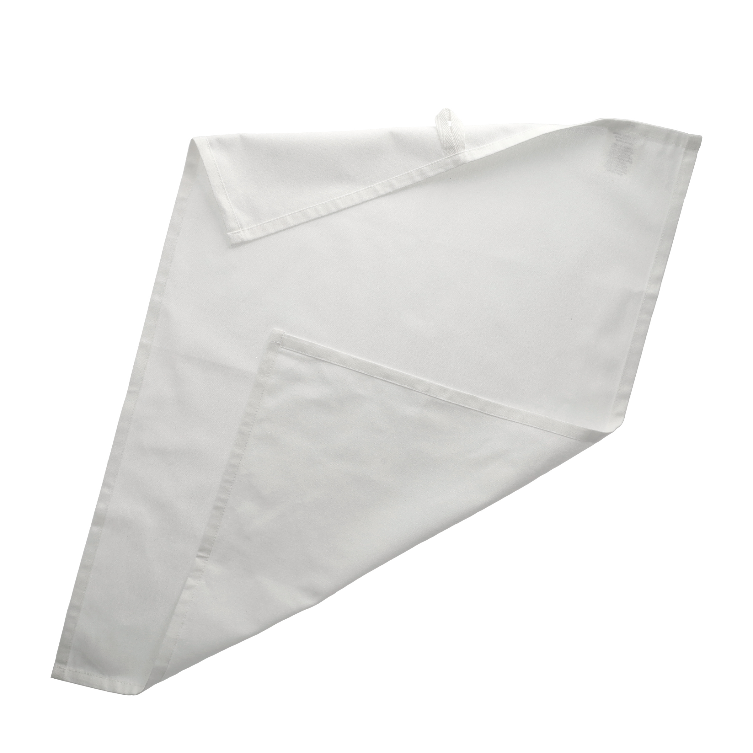 (50x70cm) Baumwoll Geschirrtuch DIY Stoff Küchen Lappen Trocknungs Tuch (CC443341) - Weiss