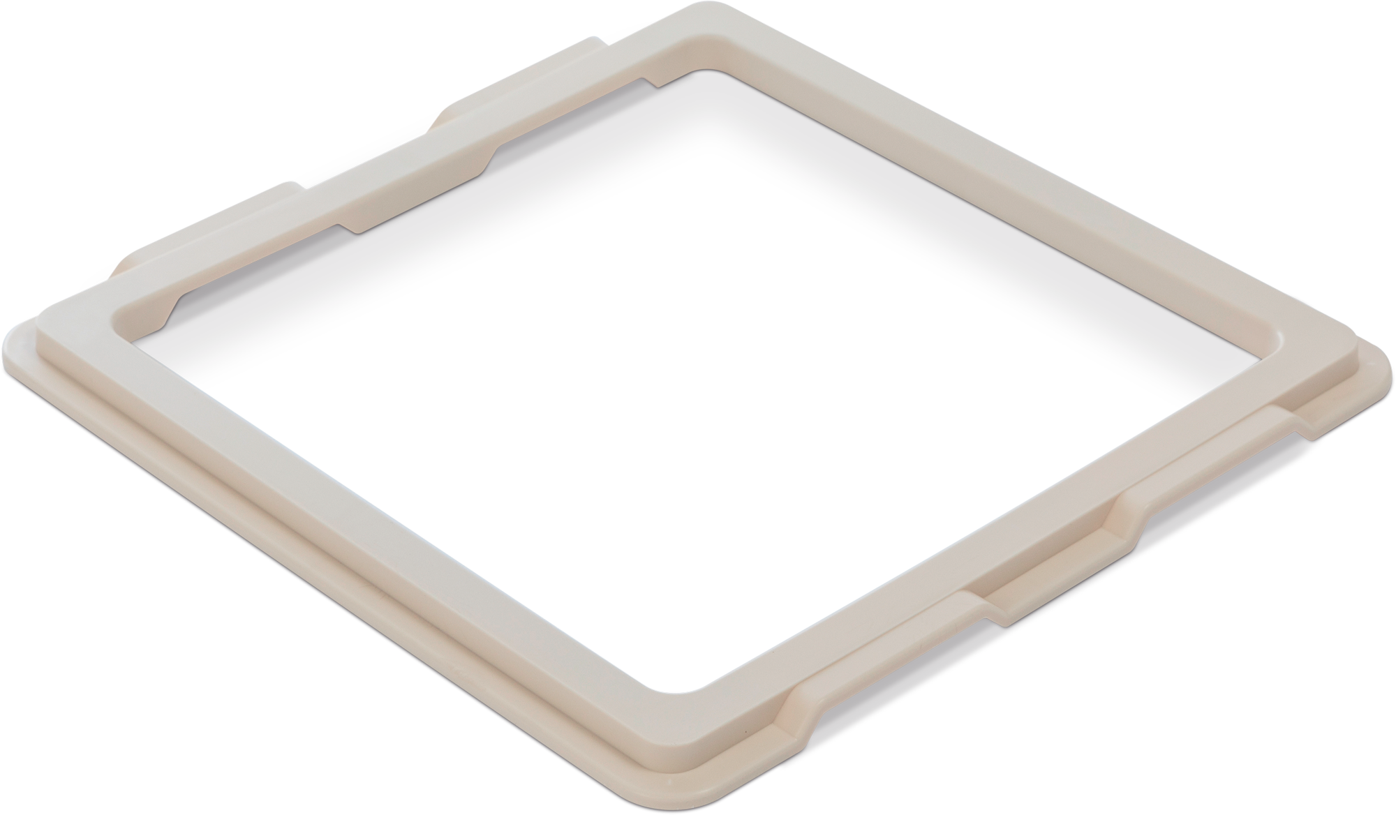 MPK Adapterrahmen für Dachhauben Ducato, Boxer, Jumper schwarz 28 x 28 cm