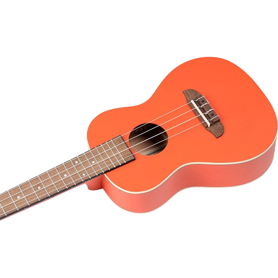 Ortega RUPUKI Earth Series Concert Size Ukulele Pumpkin Orange concert ukelele