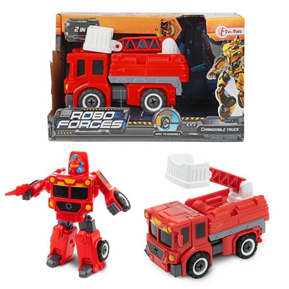 Feuerwehr Auto Roboter Transformer ROBOFORCES