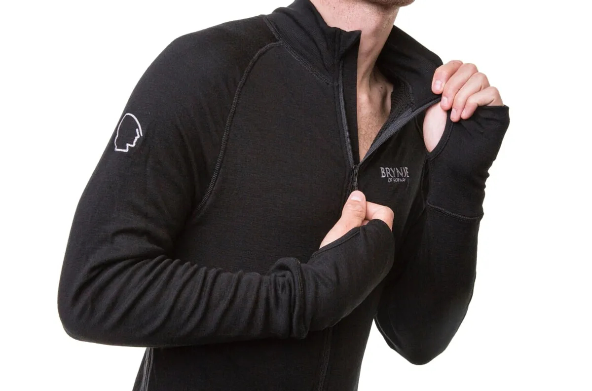 Brynje Unisex Arctic XC-Suit with Drop Seat Black