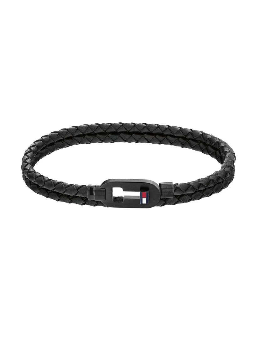 Black Leather Bracelet