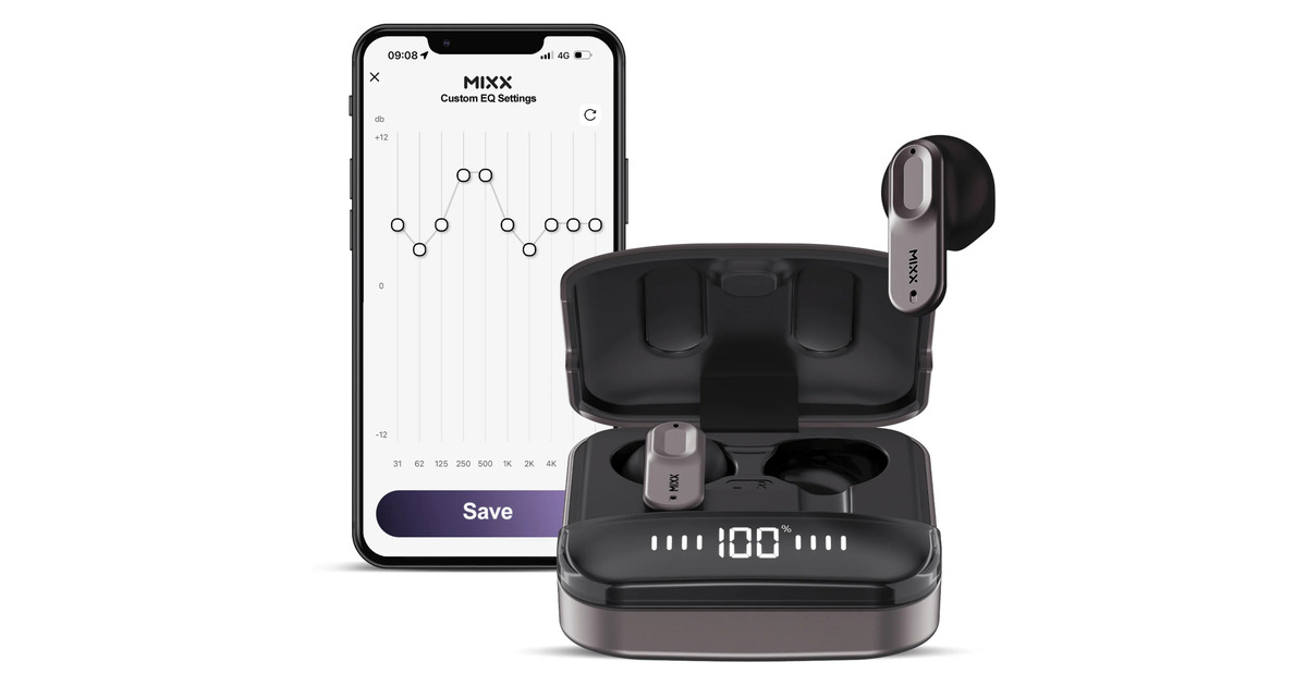 MIXXStreamBuds Ultra Hybrid True Wireless Earbuds  headset  (Zwart)