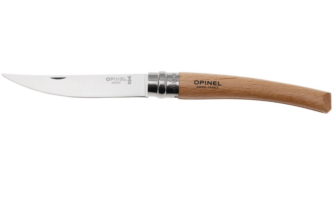 Opinel Effilé No. 10, 002559, beukenhout, zakmes