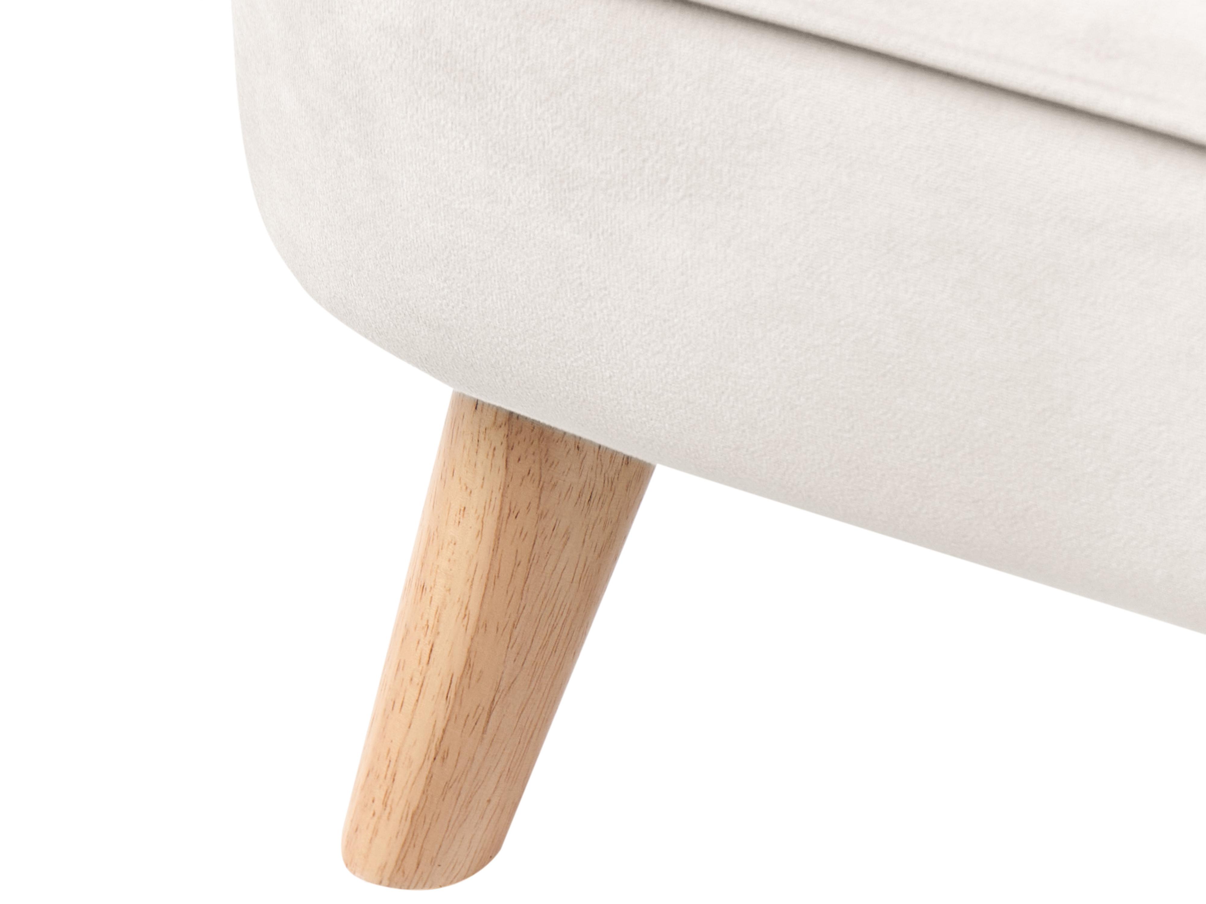 Kinderbank RISBY Fluweel Beige