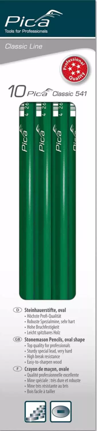 Pica 541/30 Classic Steenpotlood - 300mm - Grafiet (10st.)