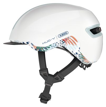 Casque Abus Hud-Y Flower White / Blanc
