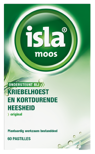 Isla Moos Keelpastilles 60ST