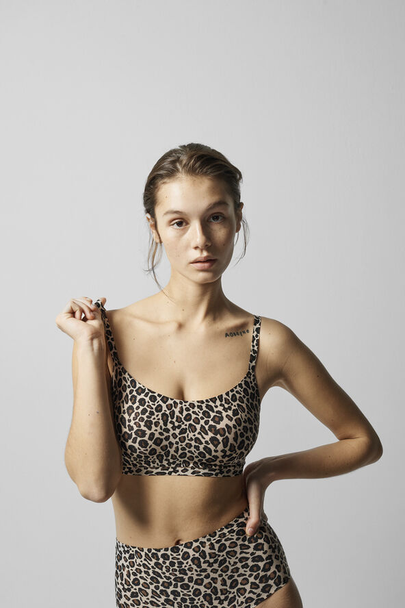 Chantelle SoftStretch Wire free bra Dyreprint
