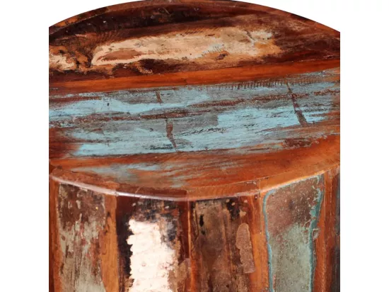 Tabouret Bois de récupération massif