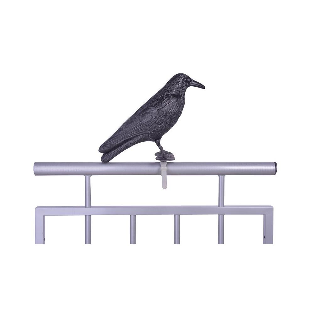 Epouvantail corbeau pour éloigner les pigeons (lot de 3)