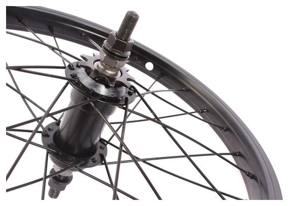 BMX Roue Arriere ARSENIC Noir 16  KHEbikes