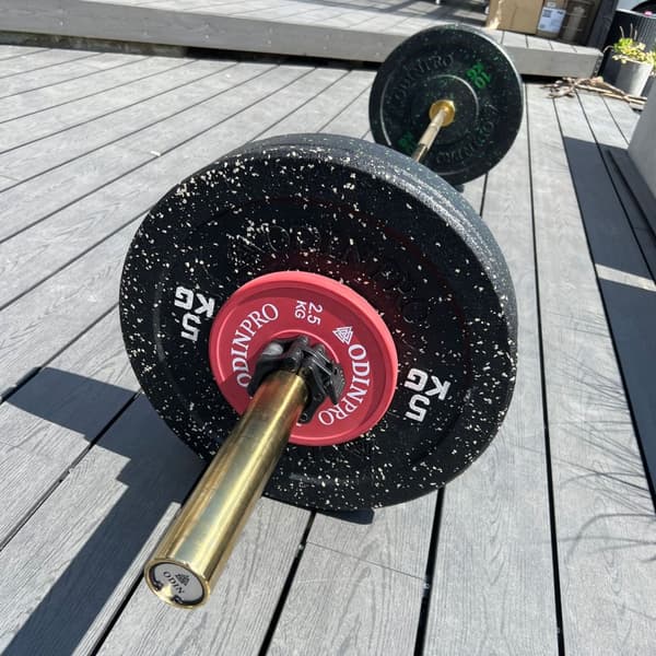 Odin Olympic Vektstang 220 cm, 20kg, 50mm, GOLD