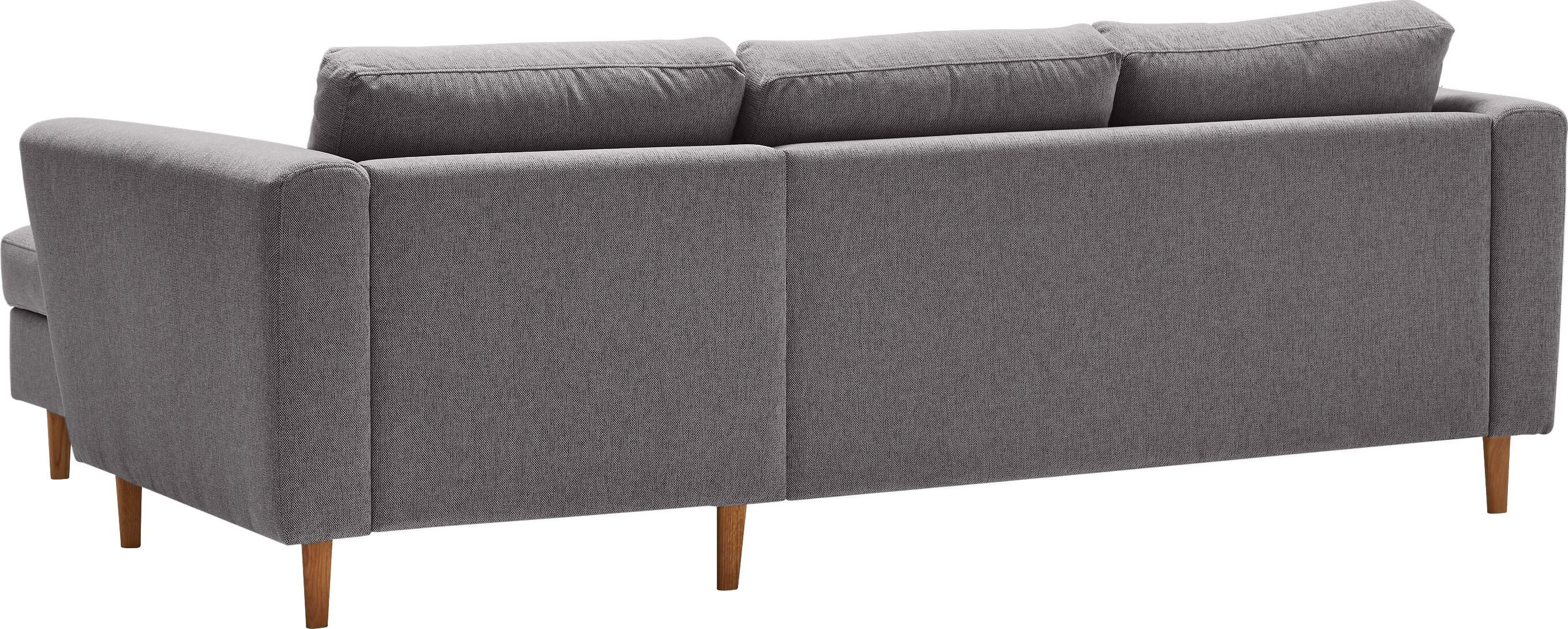 DIENER Ecksofa - Hellgrau / B: 235.0 cm x T: 156.0 cm x H: 81.0 cm