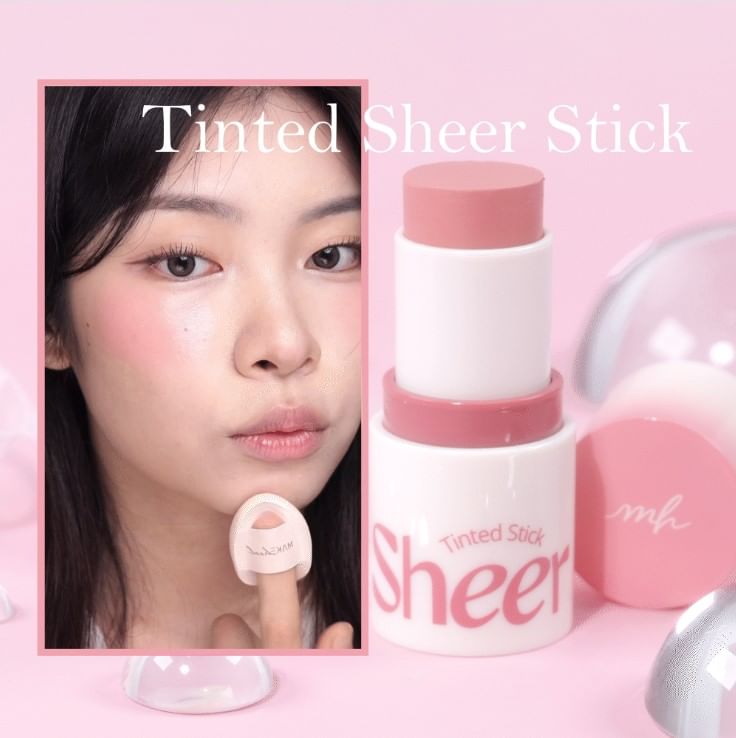 MAKEheal - Getinte Sheer Stick - 5 kleuren