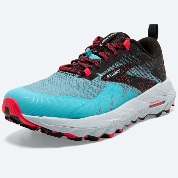 Chaussure trail BROOKS CASCADIA 17 W BLUEFISH/BLACK/DIVA PINK