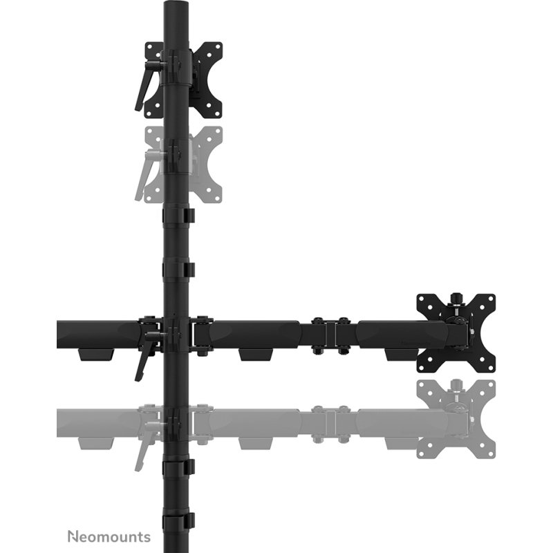 Neomounts DS60-600BL2-1 Bras de moniteur triple 10-32