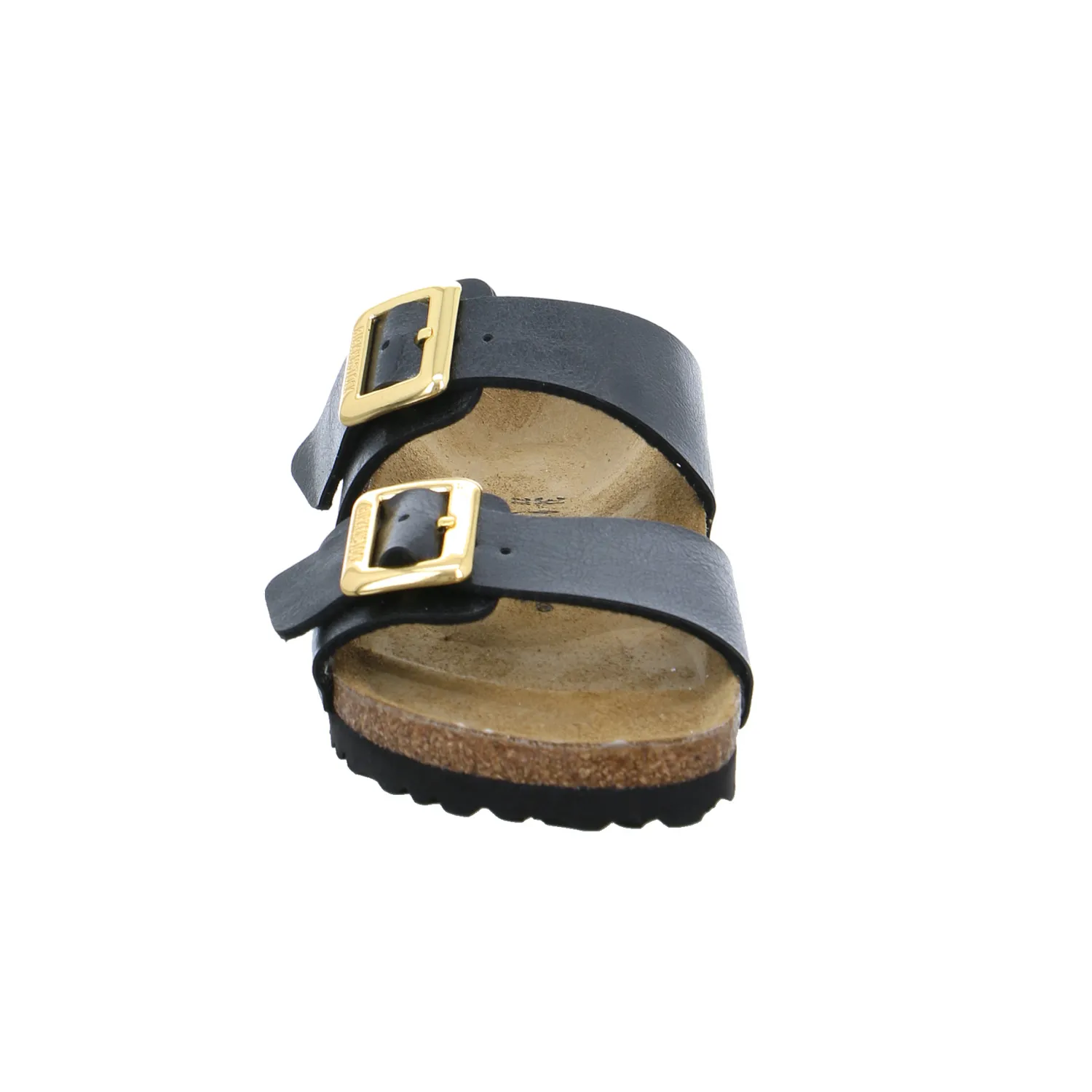 BIRKENSTOCK Bio-Fussbett Schwarz Lederimitat