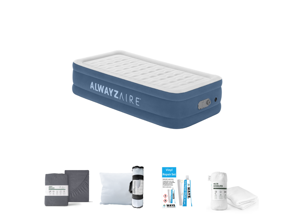 Bestway Alwayszair 191 x 97 cm Luchtbedset - 5-delig