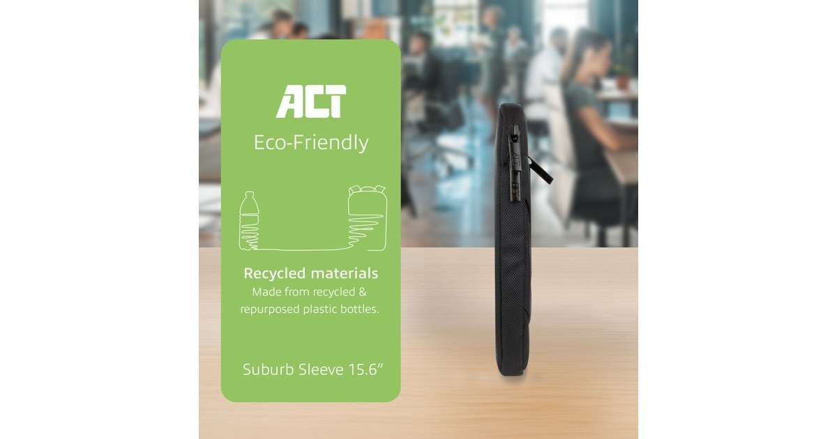 ACT ConnectivitySuburb Laptop Sleeve 15,6