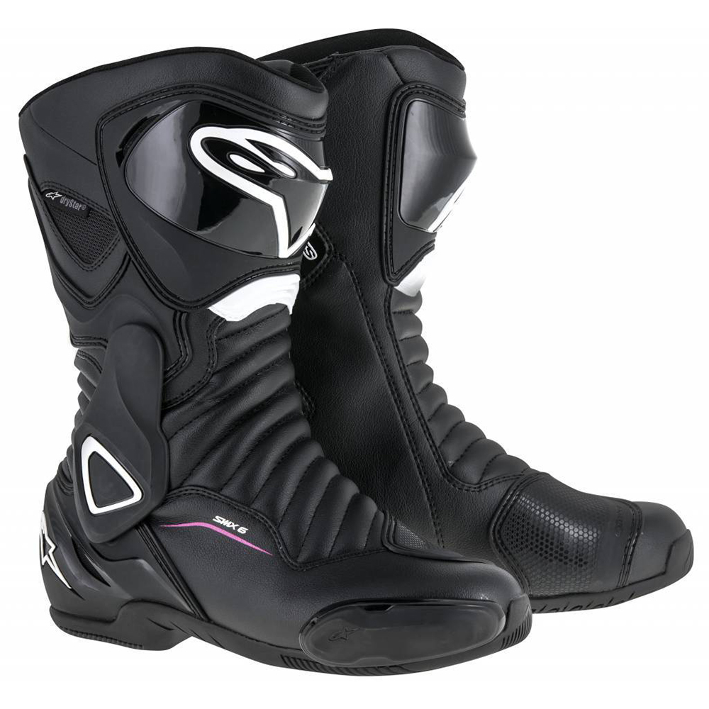 Alpinestars - Bottes Stella SMX-6 V2 Drystar® Noir / Blanc / Rose