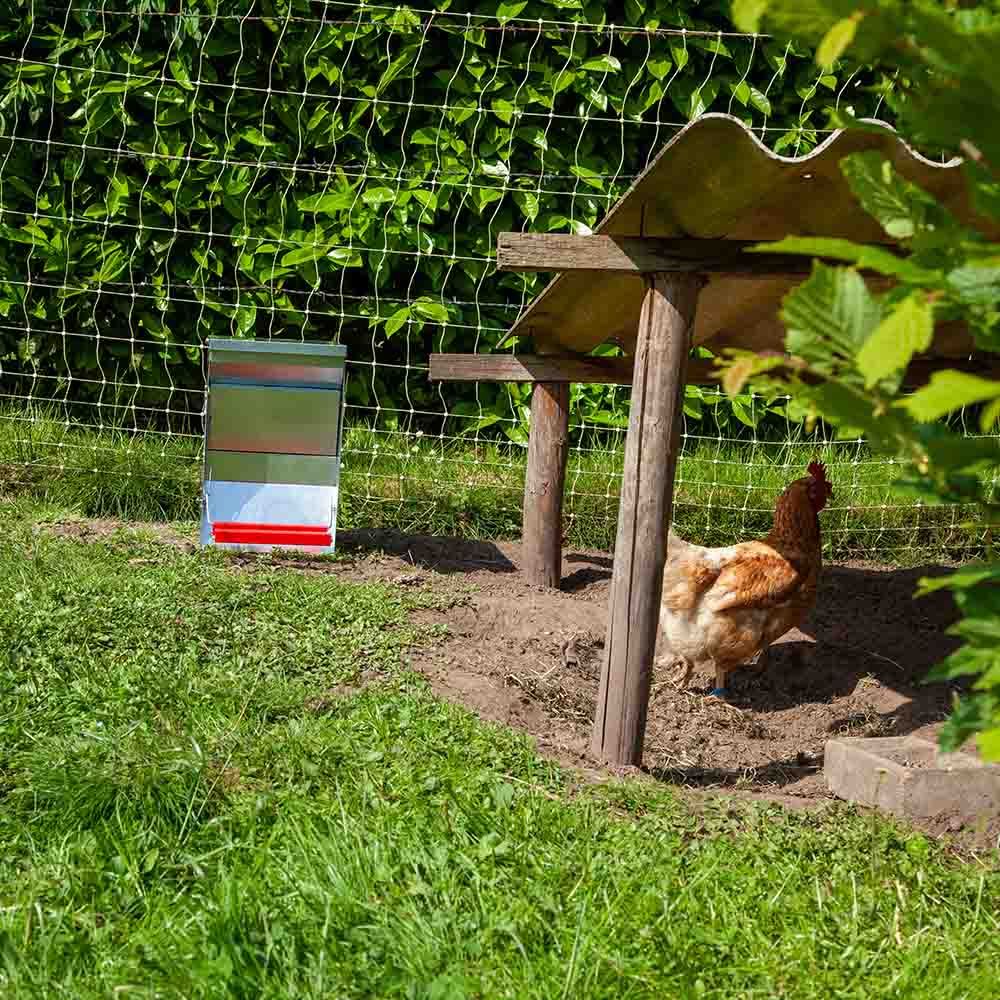 Mangeoire anti-nuisibles pour 10 poules - 20 kg