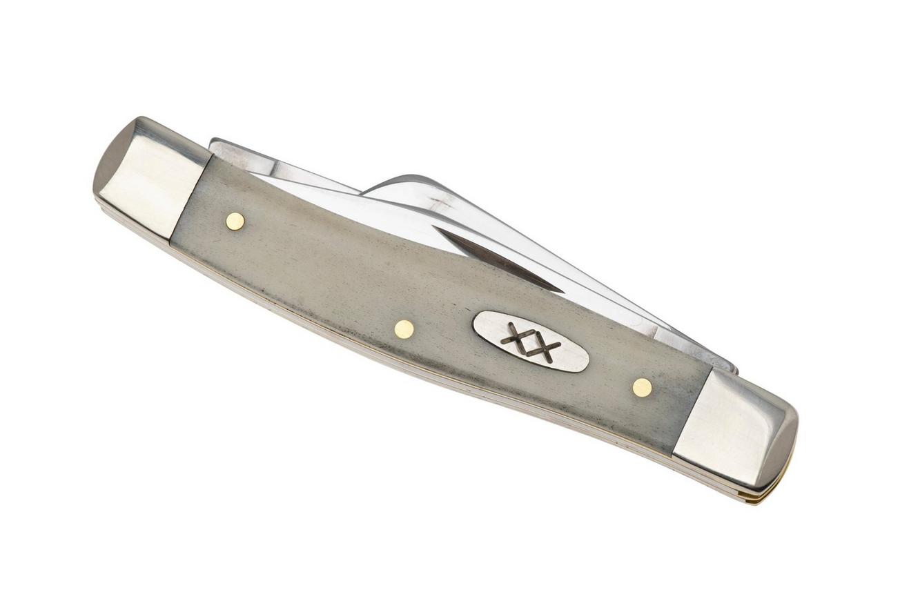 Case Medium Stockman 13311 Smooth Natural Bone 63032 SS, zakmes
