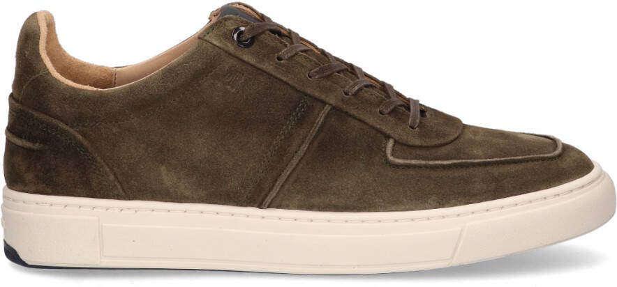 Van Bommel 16422 Lage sneakers Leren Sneaker Heren Groen