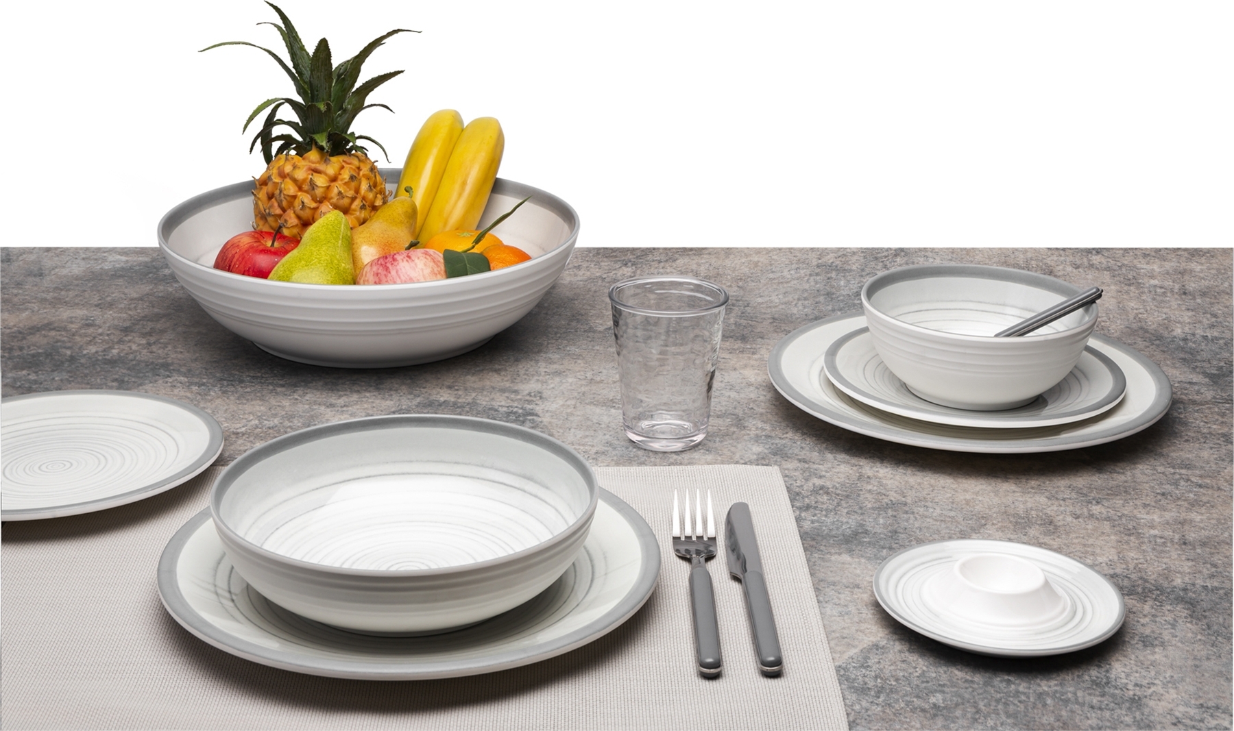 Brunner Delicia Tischmatte 45 x 30 cm hellgrau