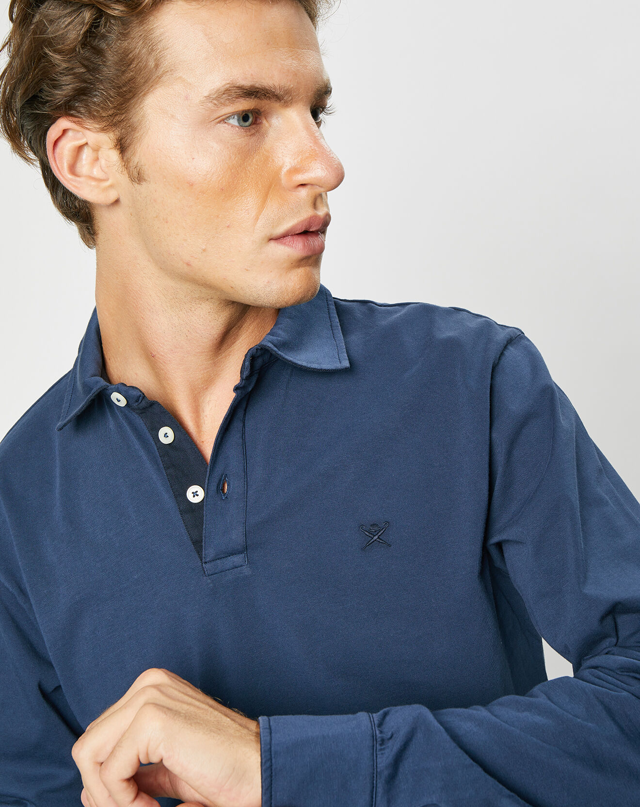 Hackett London Polo Classic Fit Gmd Jersey bleu