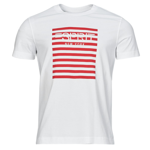 Esprit - OCS LOGO STRIPE - Blanc