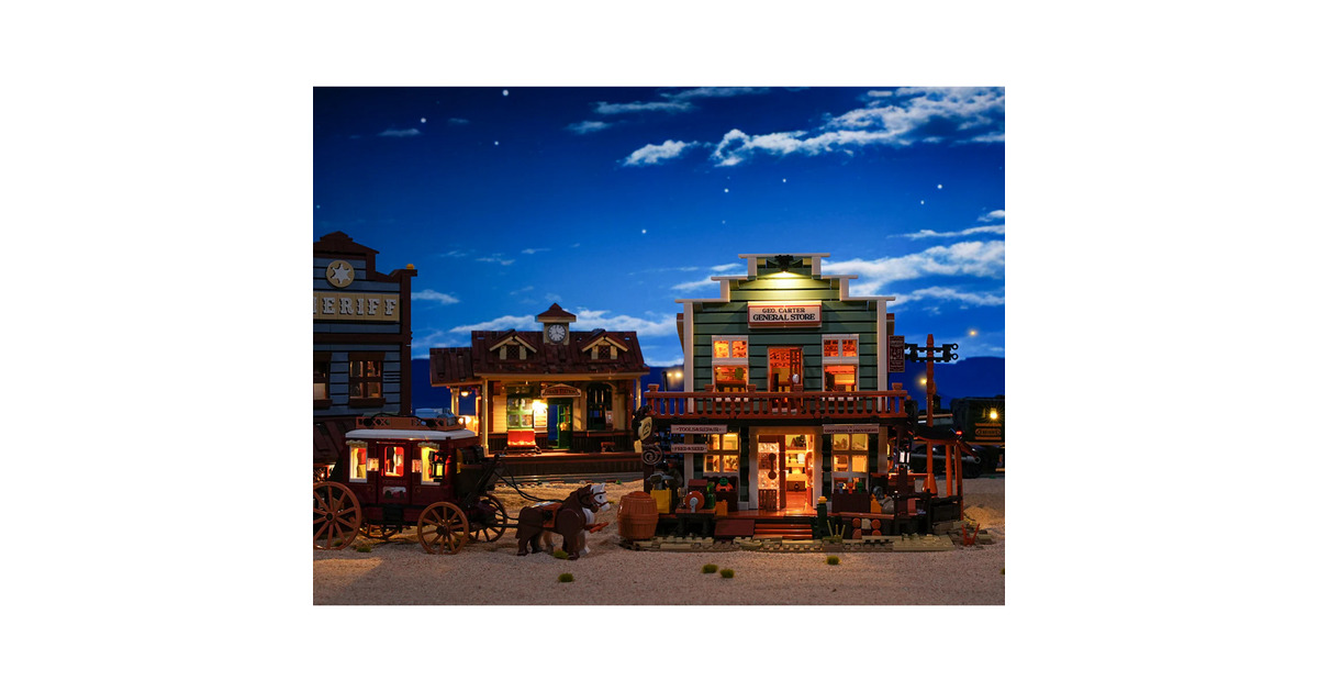 LumibricksThe Old West - General Store Constructiespeelgoed  (F9057)