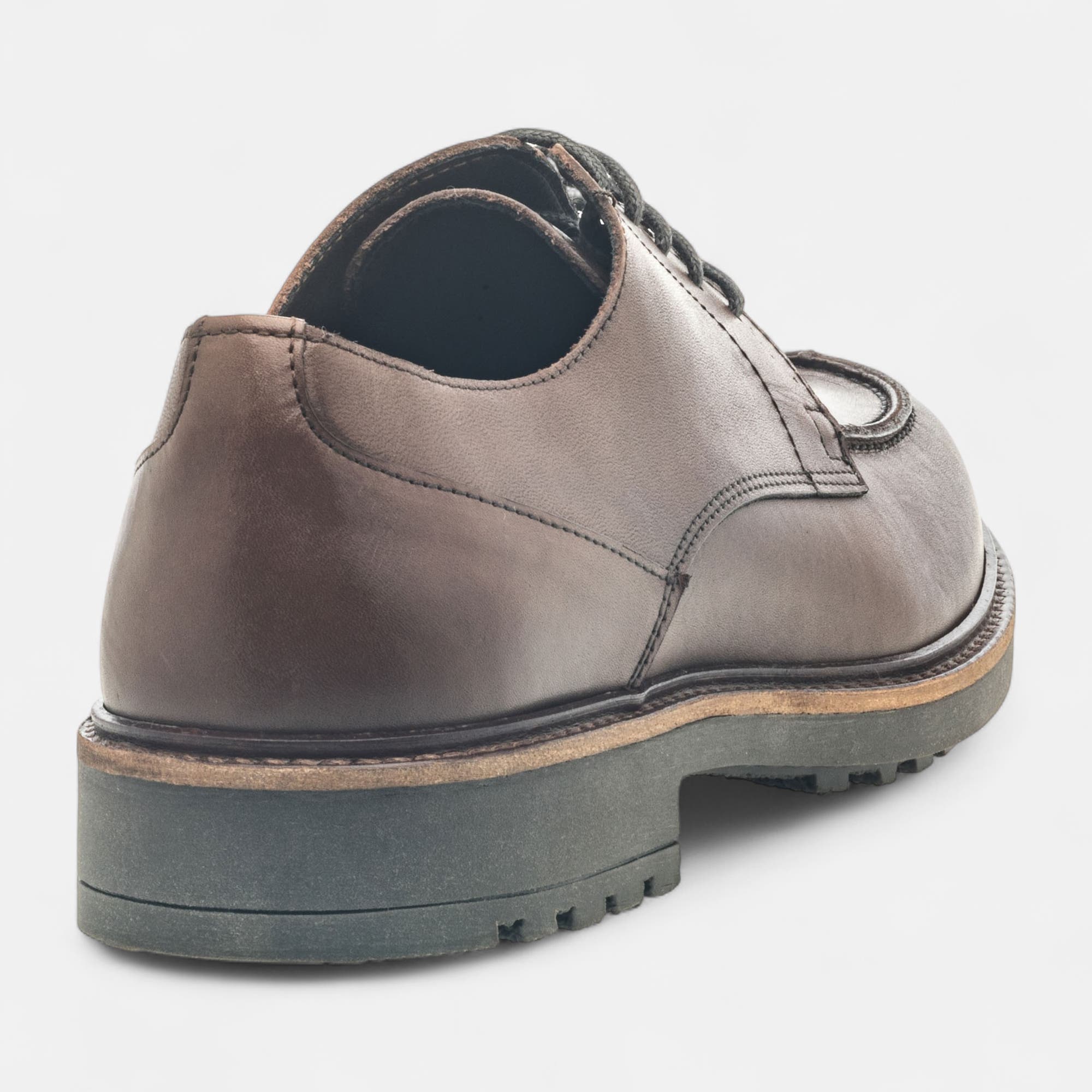 Derbies Homme en cuir marron
