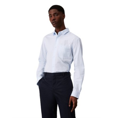Chemise à manches longues homme Poplin Stretch CALVIN KLEIN