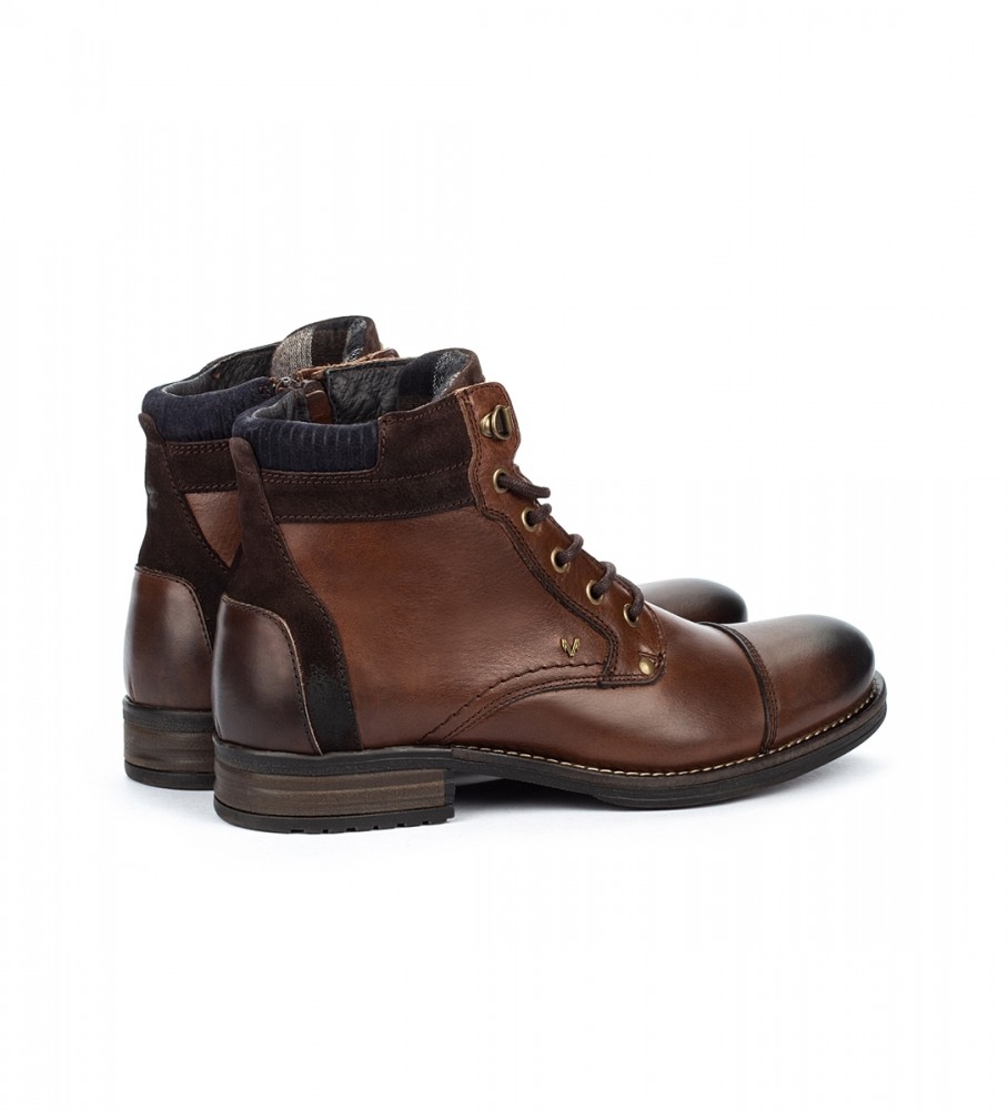 Botas de tornozelo Martinelli Sean em couro marrom