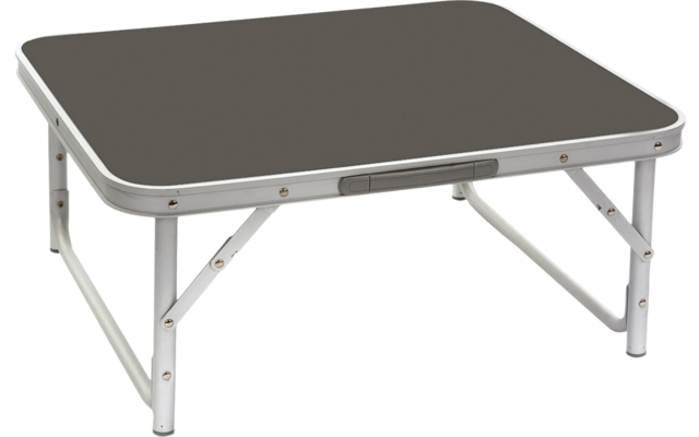 Bo-Camp Alu Campingtisch Grau 2 Stufen