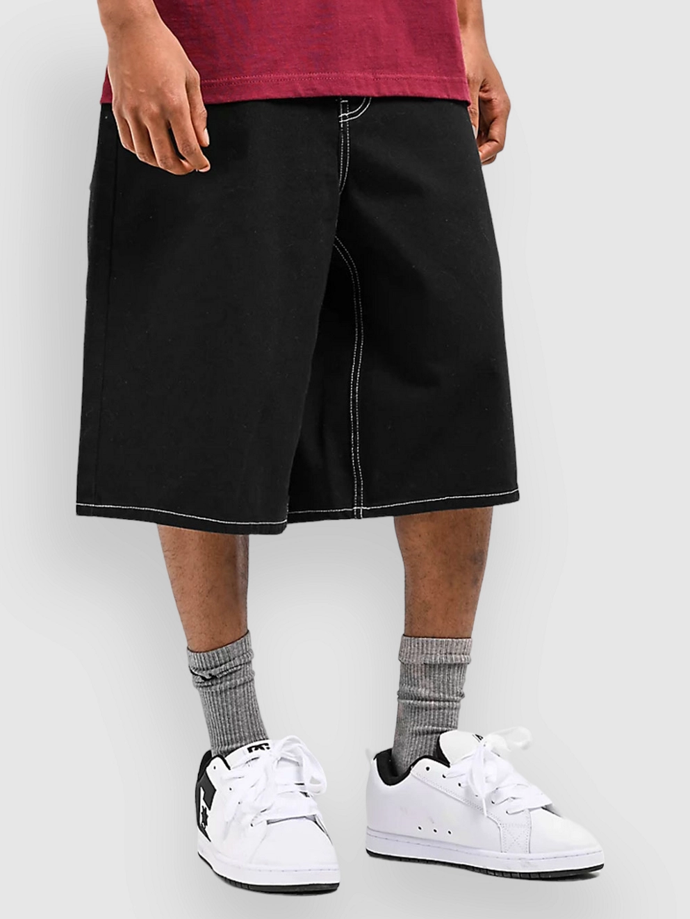Empyre Ultra Loose Sk8 Kids Shorts black