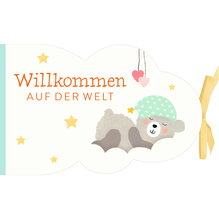 SPIEGELBURG COPPENRATH Geldkuvert-Geschenkbuch - Willkommen auf der Welt