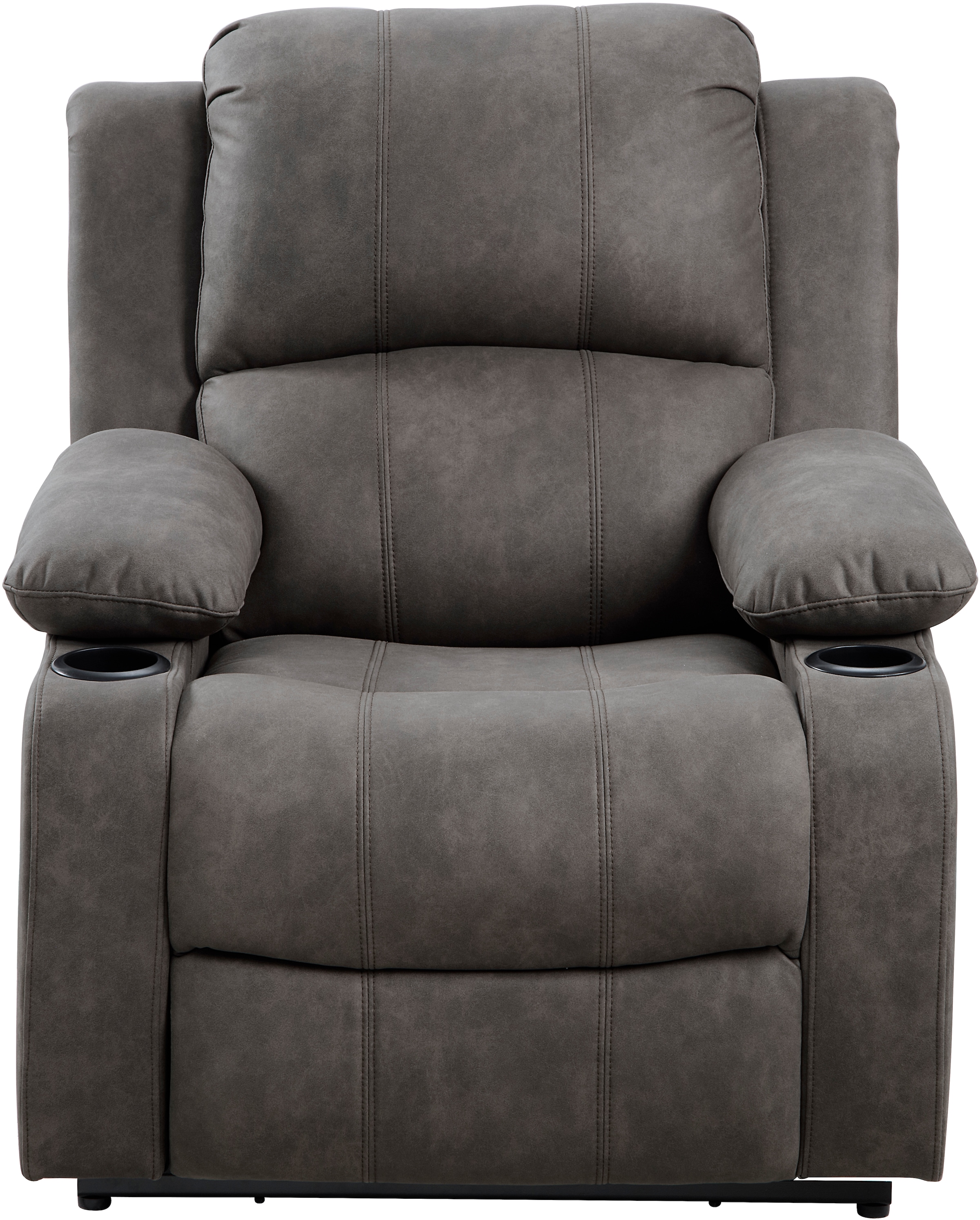 ATLANTIC home collection Relaxsessel »Cicero« mit Relaxfunktion, Federkern und Getränkehalter