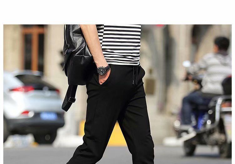 Acrius - Slim-cut cropped broek
