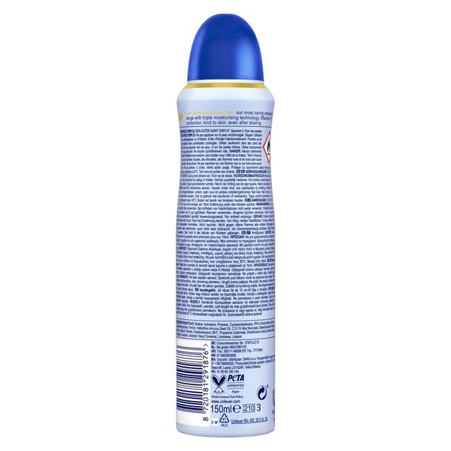 Dove Anti-Transpirant Talco Deodorant Spray 150 ML