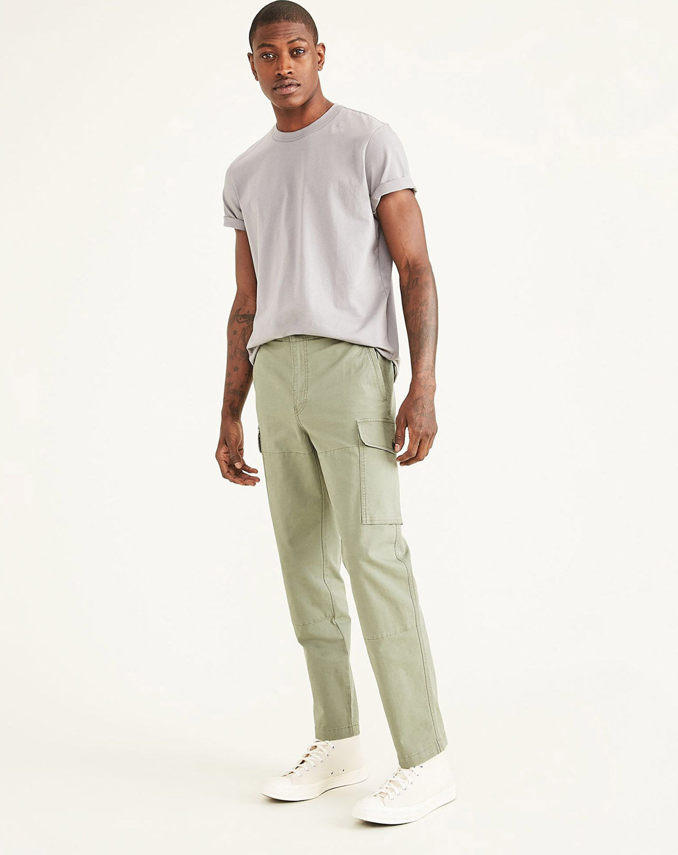 Dockers Pantalon Cargo kaki