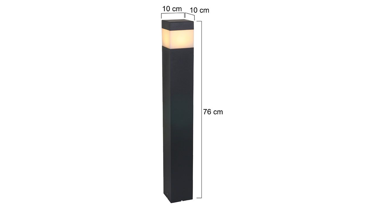 Buitenlamp Otis 1695ZW Otis B11 x D14 x H78 cm