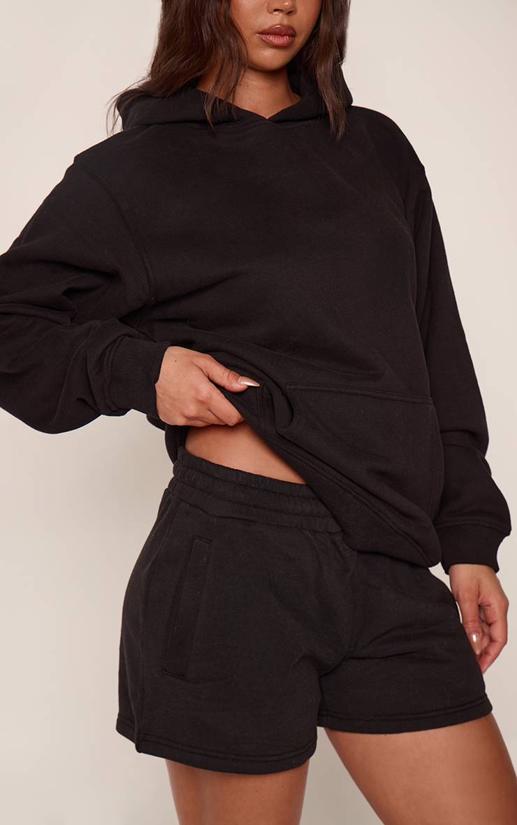 Noir Short Molleton Coton