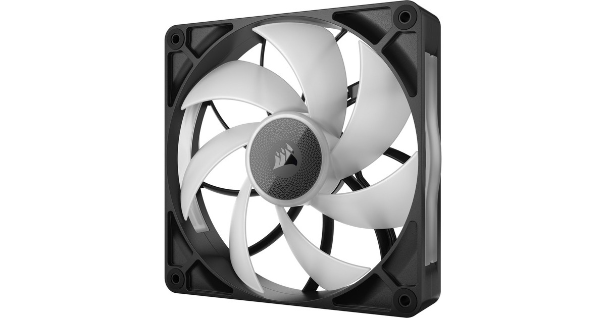 CorsairiCUE LINK RX140 MAX RGB case fan  (Zwart, 140 x 140 x 30 mm, PWM)