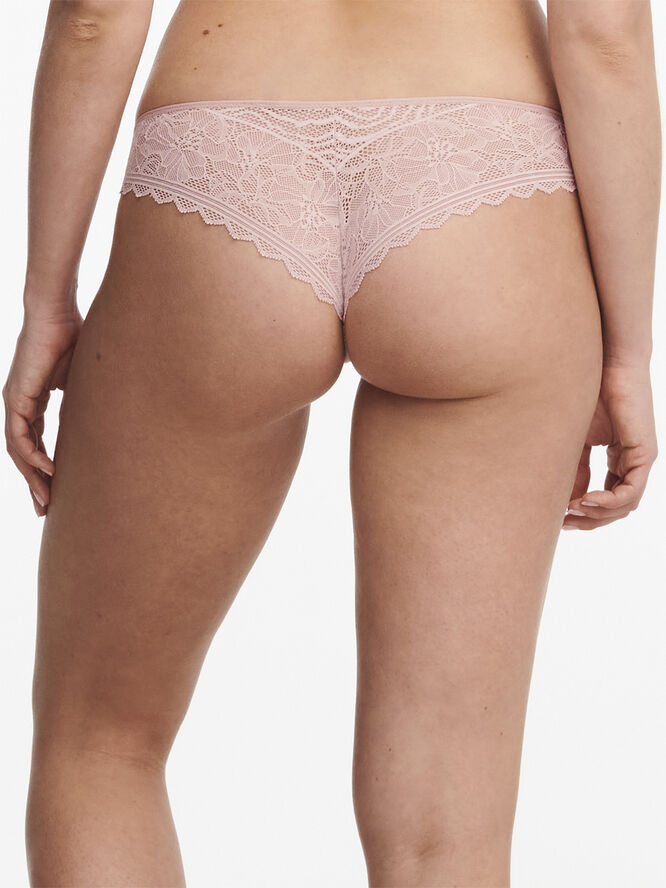 Chantelle Floral Touch Tanga Lyserød