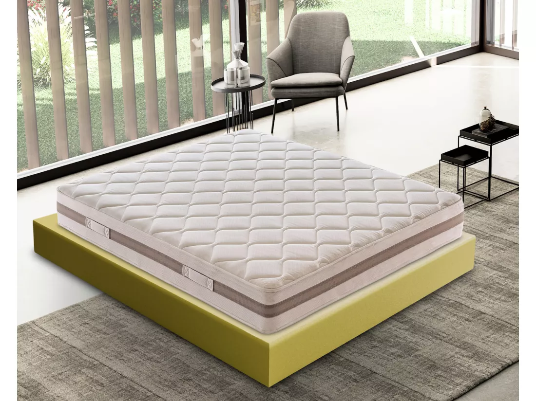 Matelas en mousse - 11 zones différenciées - 100x190 cm